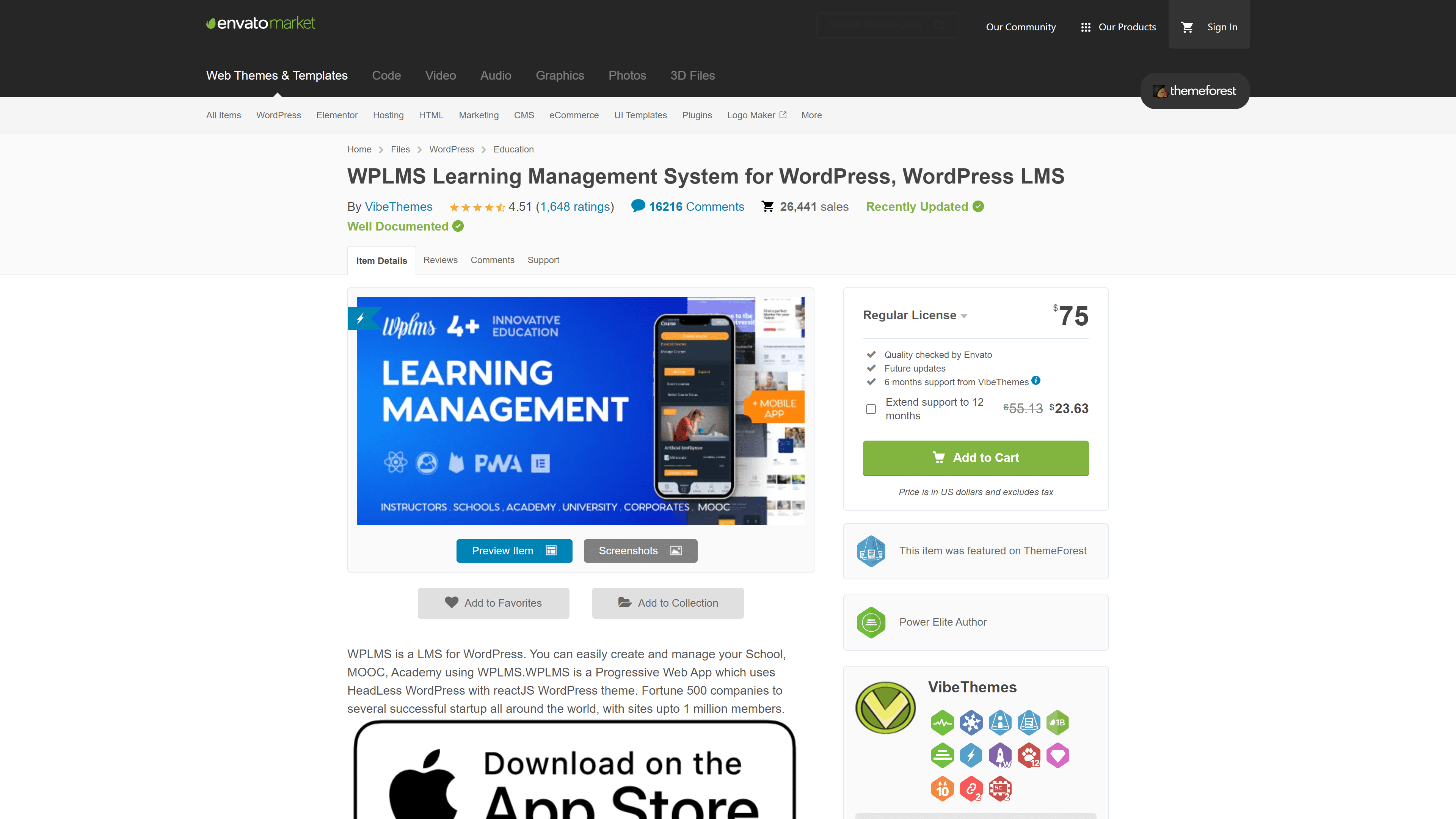 WPlms Learning Management System