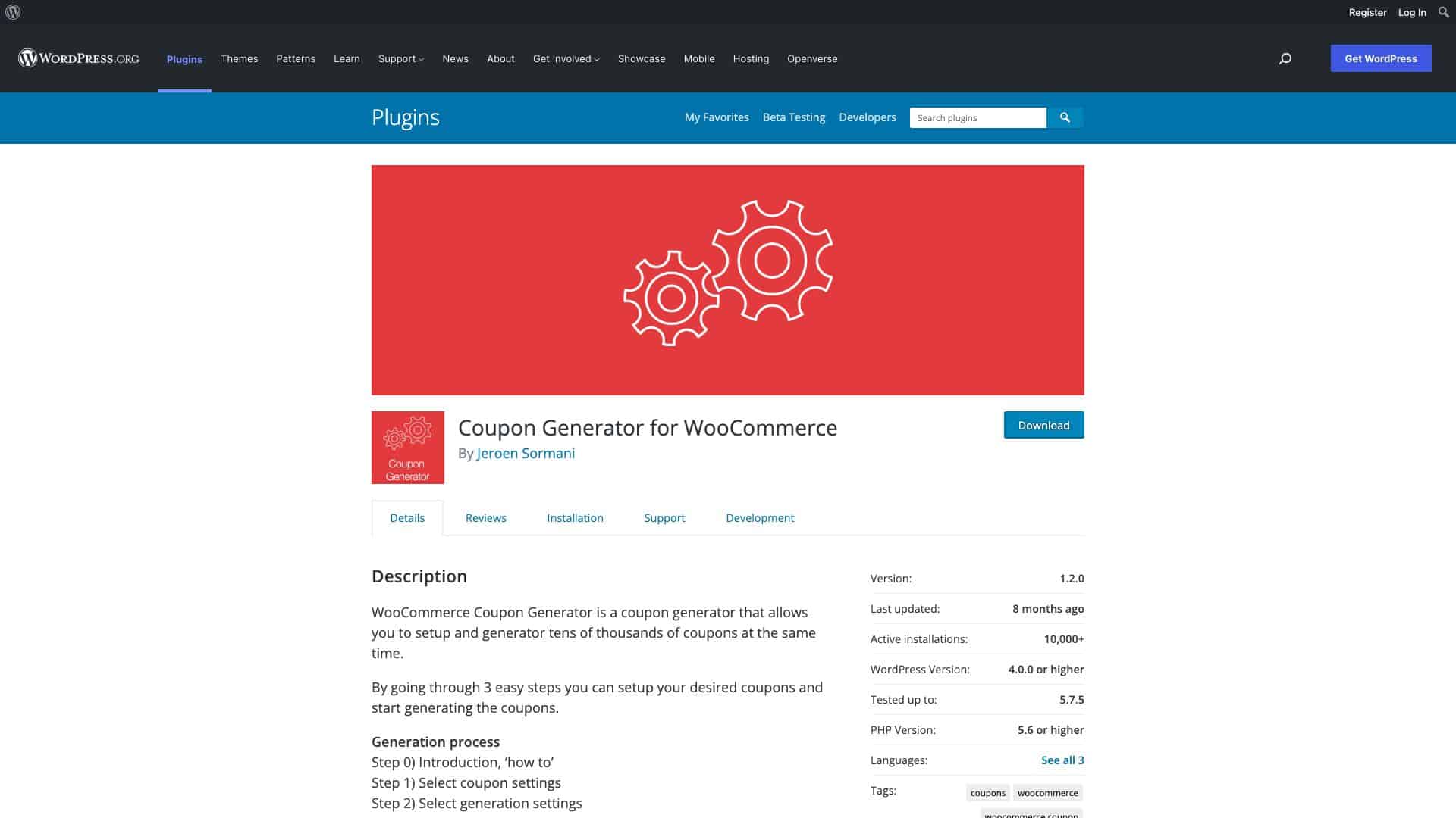 wordpress org plugins coupon generator for woocommerce 1643921850961