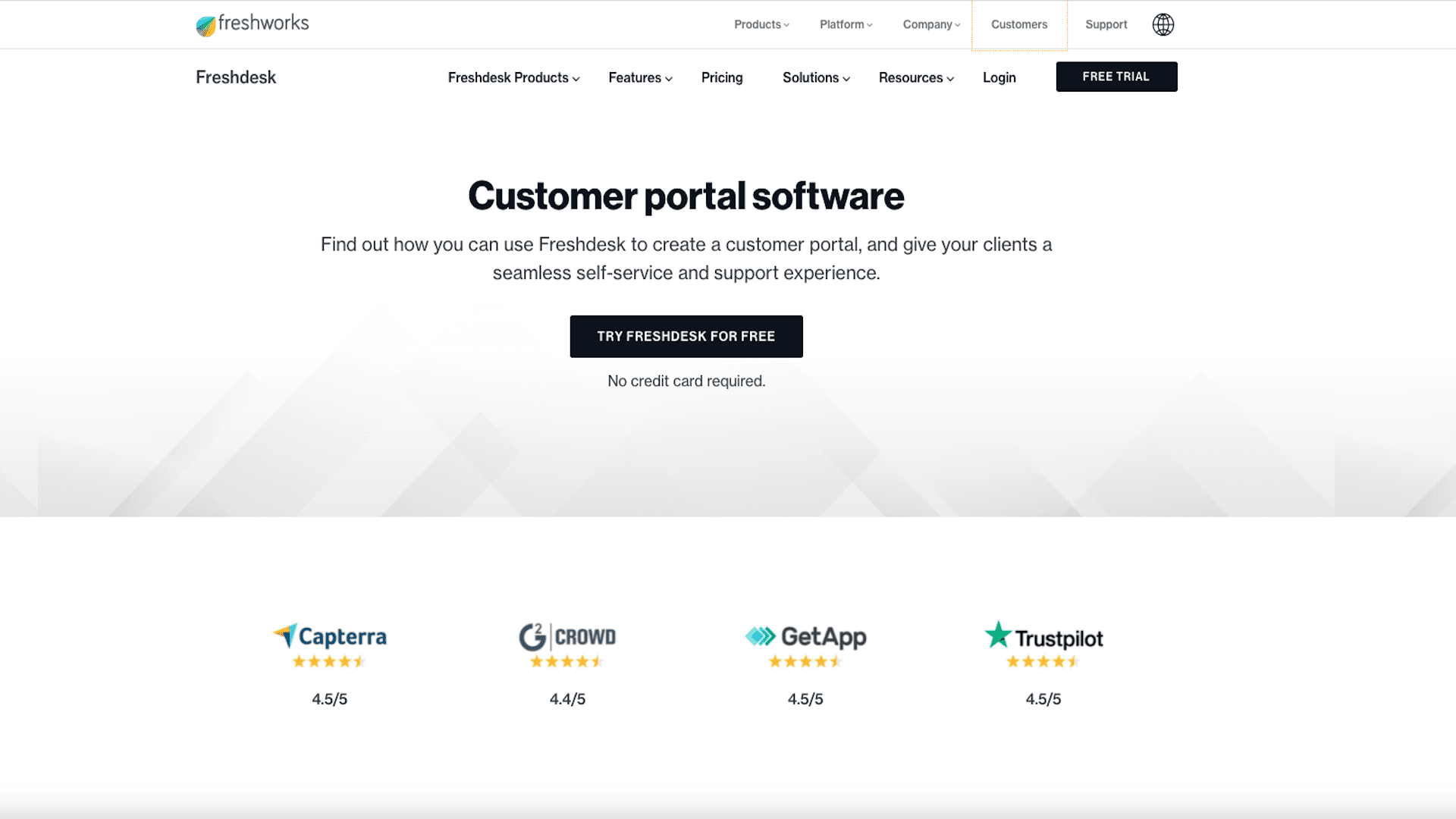 Freshdesk customer portal