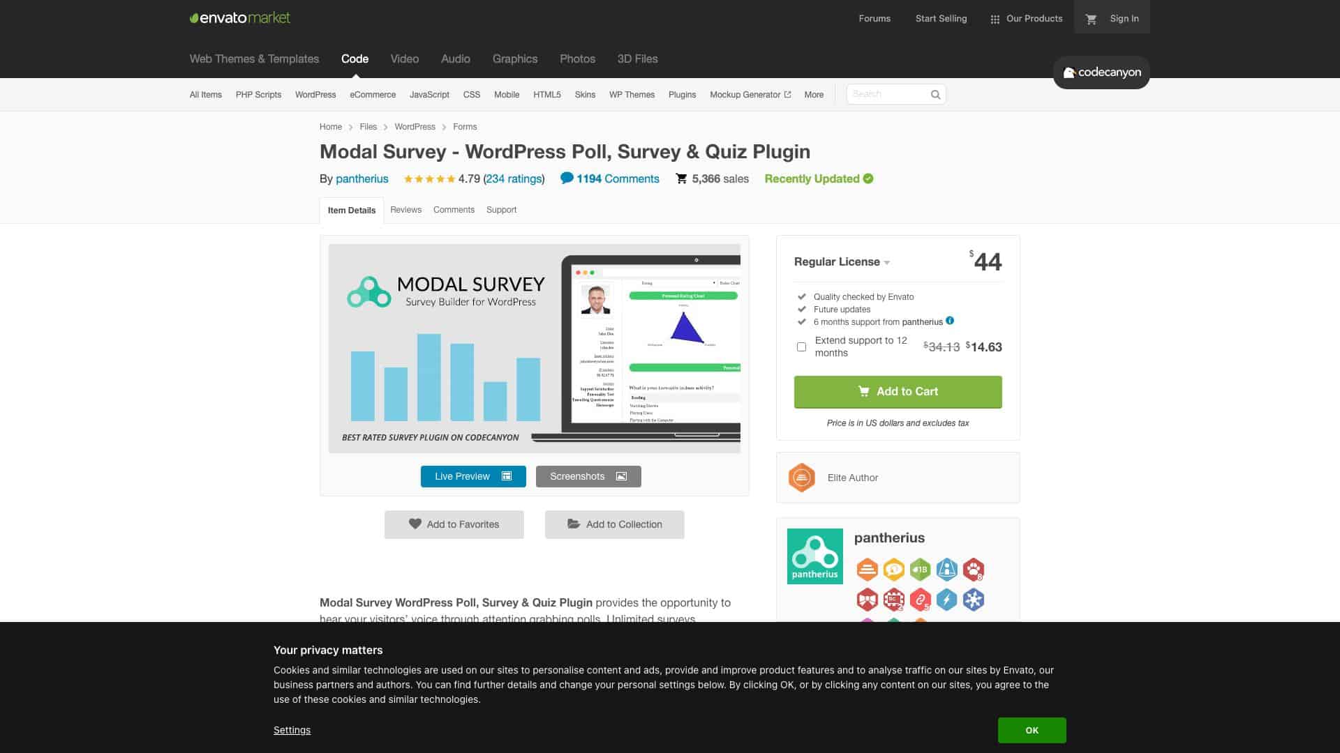 codecanyon net item modal survey wordpress poll survey quiz plugin 6533863 1647608156673