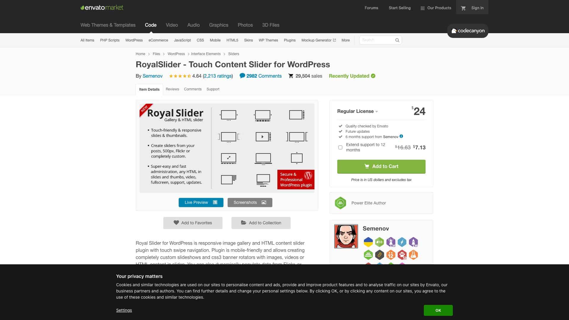 codecanyon net item royalslider touch content slider for wordpress 700256 1647609101920