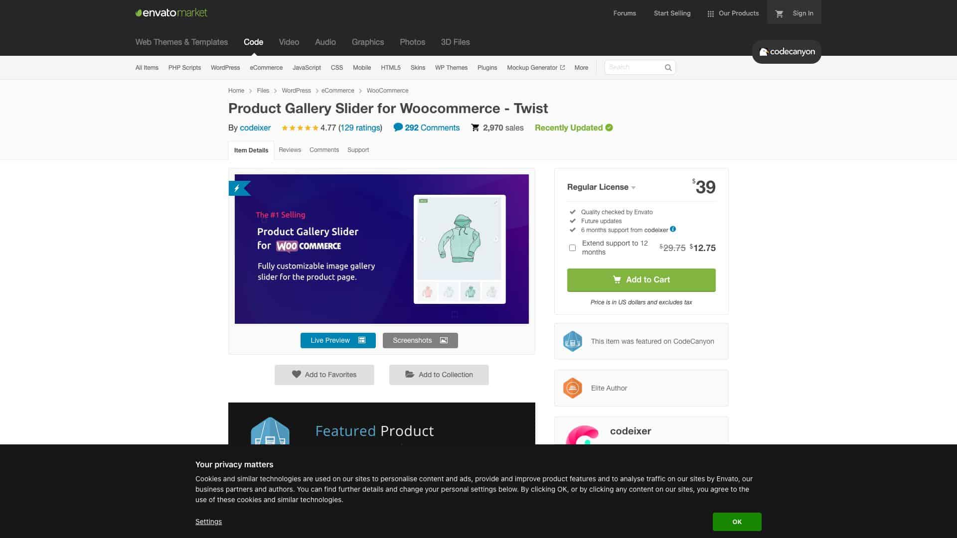 codecanyon net item twist product gallery slidercarousel plugin for woocommerce 14849108 16476086877