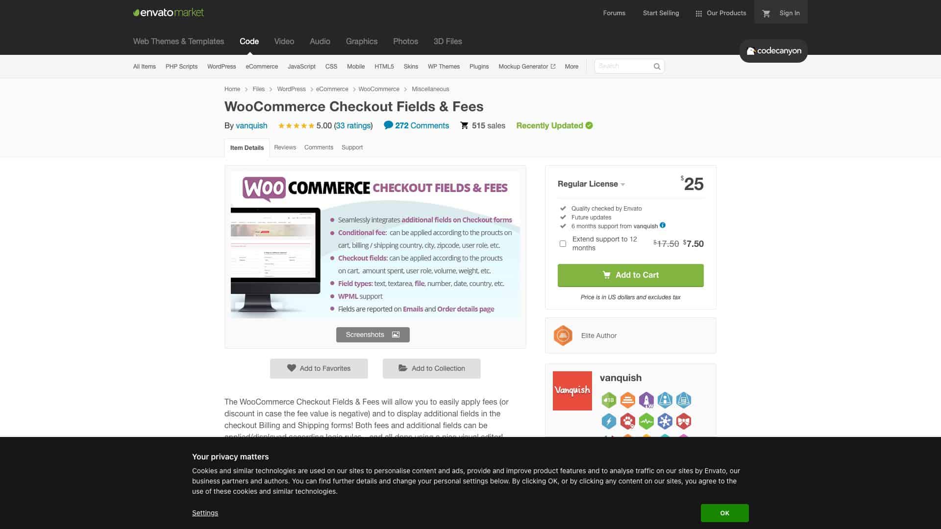 codecanyon net item woocommerce conditional checkout fields 20668577 1647612375245