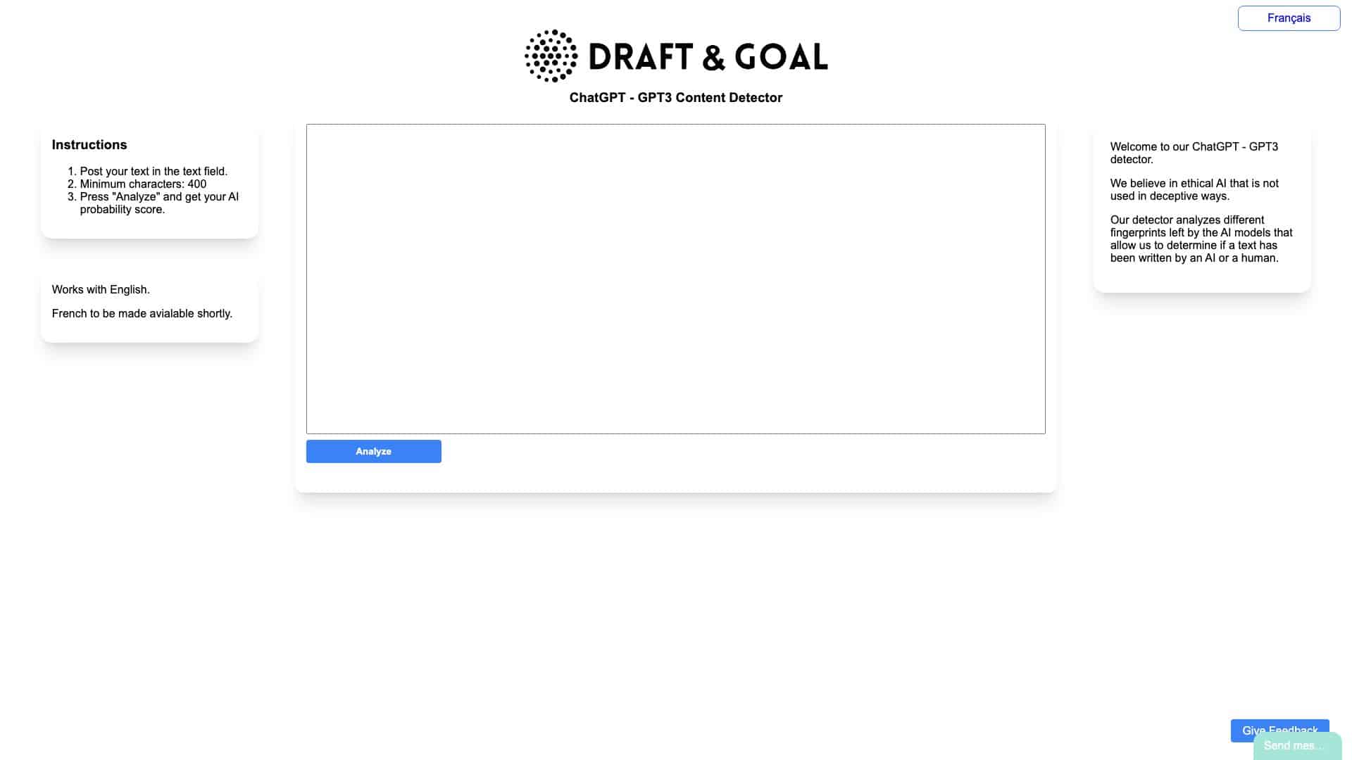 Draft Goal AI Detector